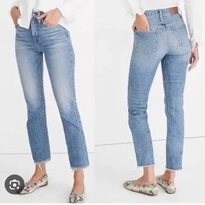 Madewell Perfect Vintage Jean Sz 31 Blue Ainsworth Wash AF691
